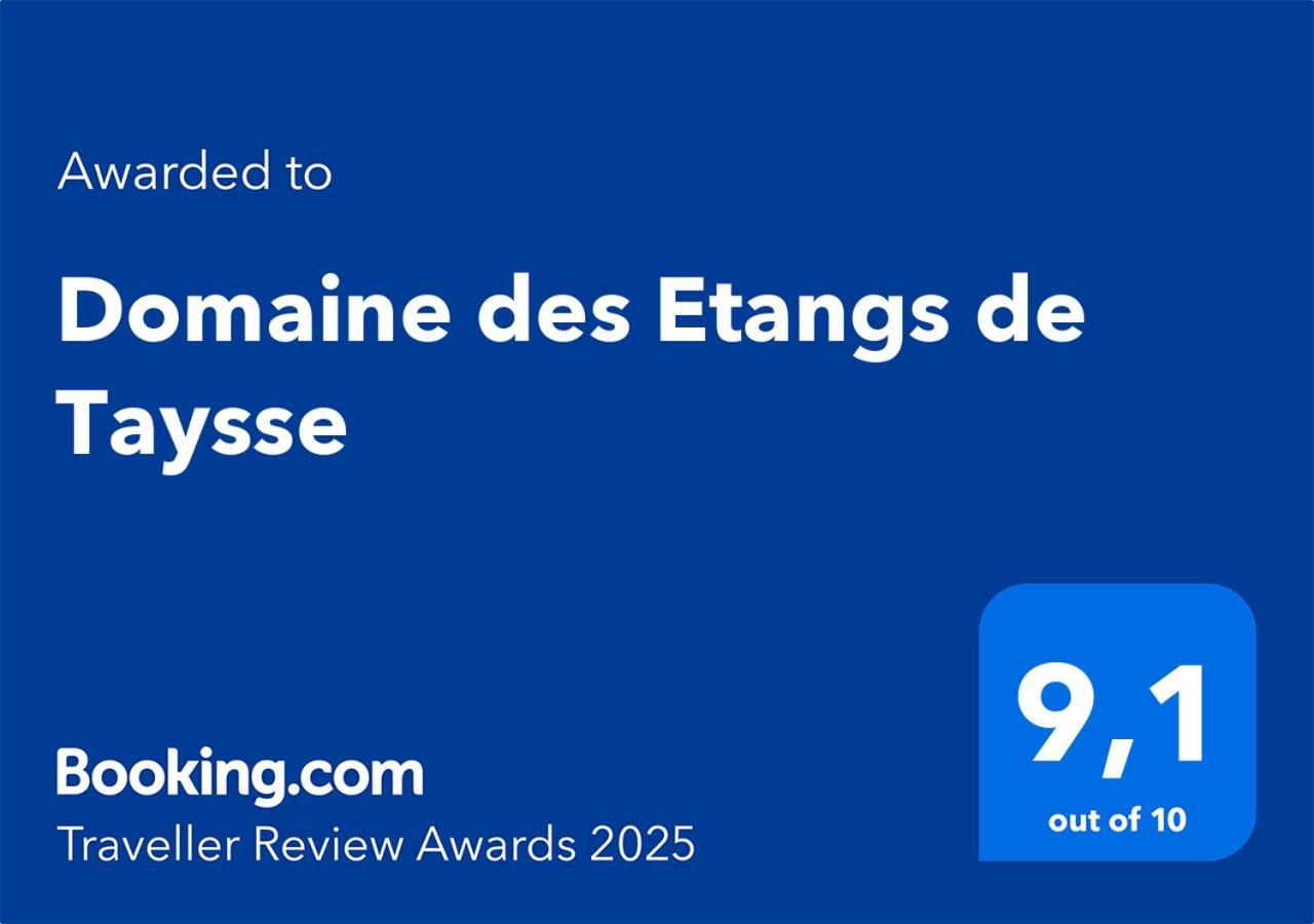 Domaine Des Etangs De Taysse Hotel Espagnac Luaran gambar